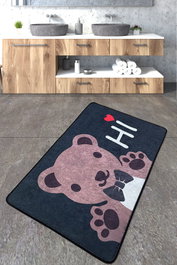Mijölnir Bera Alfombrilla de baño Multicolor 70 x 120 cm